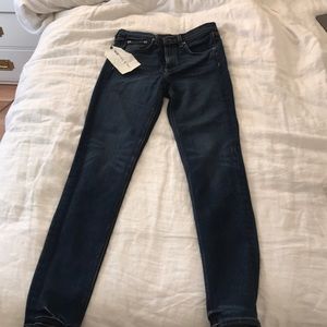 Rag & Bone High Rise Skinny Jeans 25 NWT
